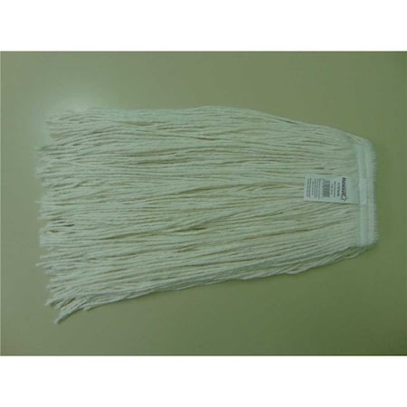 Renown 20 oz. 1 in. 4-Ply White Headband Rayon Cut End Mop Head, 6PK RM-30020HP